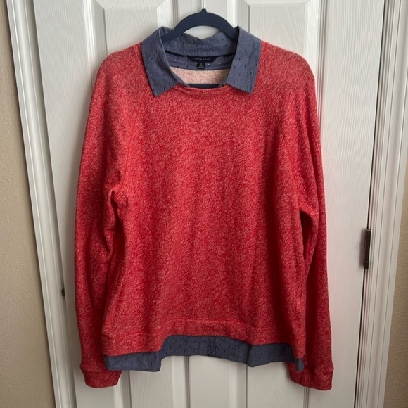 ladies Tommy Hilfiger size‎ xl sweater with attached shirt - Picture 1 of 8